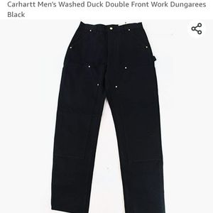 Carhartt Men's Washed Duck Double Front Work Dunga